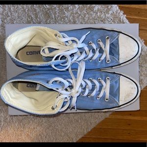 Baby Blue Converse